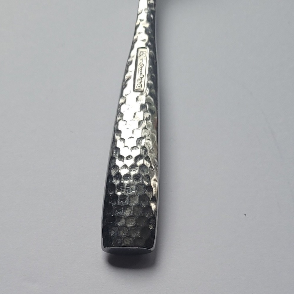 Fortessa Lucca Hammered Fork Stainless Steel Dinner 18/8 Replacement - Picture 9 of 10